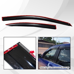 Pare-pluie et déflecteurs de vent pour portières de voiture Toyota Yaris 2014 - Product Image 4