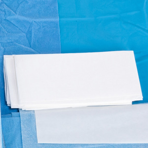 Serviette chirurgicale 30x40cm à usage unique, produit médical en coton pour instruments, emballage stérile - Product Image 2