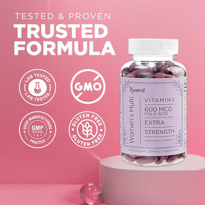 Complément multivitaminé pour femmes de haute qualité, à base d'ingrédients biologiques, pour soutenir la santé immunitaire, avec biotine, emballage personnalisé, OEM/ODM. - Product Image 4