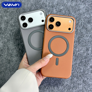 Étui de téléphone classique en <span class=keywords><strong>cuir</strong></span> PU VAWI L105, <span class=keywords><strong>coque</strong></span> magnétique élégante pour <span class=keywords><strong>iPhone</strong></span> <span class=keywords><strong>12</strong></span> 13 14 15 16 17 <span class=keywords><strong>Pro</strong></span> <span class=keywords><strong>Max</strong></span> - Product Image 2