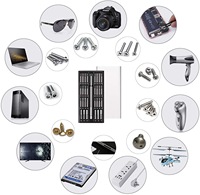 Kit de réparation magnétique de mini tournevis multifonction 24 en 1 pour PC portable téléphone lunettes montre