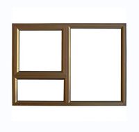 Fenêtre à battant ronde en aluminium antique avec volet Style moderne rideau suspendu en acier inoxydable filet d'écran balançoire Style ouvert