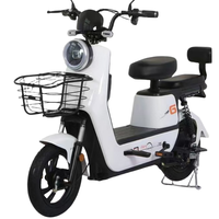 Vélo Électrique 48V à Vendre Directement de l'Usine Chinoise, Moteur Brushless 350W, Cadre en Acier Carbone, Système en Boucle Fermée, Autonomie de 60km pour Adultes