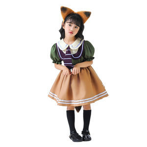 Disfraz Infantil de Nick Wilde de Zootopia, Vestido de Cosplay para Niñas, Traje de Personaje de Anime para Fiestas y Actuaciones - Product Image 2