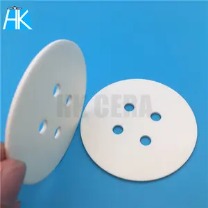 Disco y oblea de alúmina de cerámica avanzada de corte mecanizado personalizado