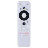 Télécommande universelle intelligente ONN Mecool KM2 pour téléviseurs Google TV et Android TV Box, remplacement en gros, commande vocale