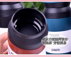 Gobelet isotherme en acier inoxydable 304 de conception japonaise Harajuku, gobelet à café portable haut de gamme pour femmes, isolation <span class=keywords><strong>thermique</strong></span> de 12 à 24 heures - Product Image 6