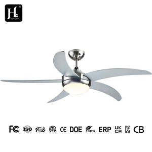 Ventilador de Techo para Sala de Estar con Luz, 3 Aspas, Control Remoto, Motor DC LED, 6 Velocidades, Diseño Moderno de Perfil Bajo - Product Image 6