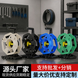 Portable Cable Reel Round Plastic <b>Wire</b> Storage Reel With Anti Tangling Design For <b>Electric</b> <b>Wires</b> And Cables Floor Type - Product Image 2