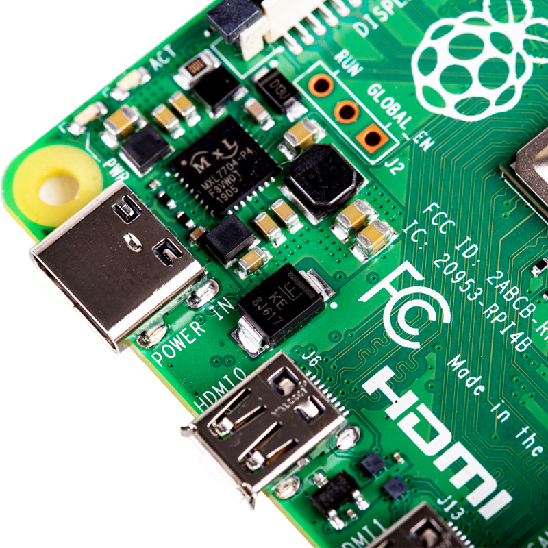 Raspberry Pi 4 Model B 4GB RAM - Original Single-Board Computer