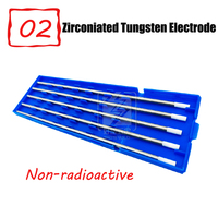 Aguja de tungsteno de 150mm/175mm para soldadura TIG WL20 cabeza azul lantano electrodo de tungsteno soldadura por arco de argón