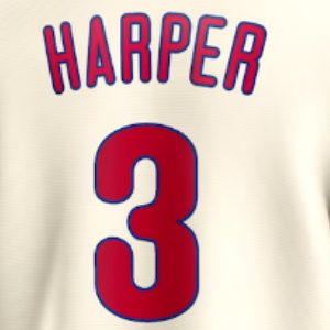 2025 Nueva camiseta de béisbol bordada Philadelphia 3 Bryce <span class=keywords><strong>Harper</strong></span> 7 Trea-Turner - Product Image 2