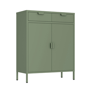 धातु ड्रेसर लिविंग रूम भंडारण कैबिनेट दराज इकाई स्टील छाती फर्नीचर बेडरूम भंडारण इकाई स्थान के साथ - Product Image 1