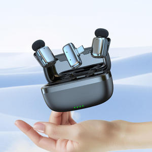 Mini micrófono para teléfono, con clip, inalámbrico, Plug and Play, micrófono de solapa en miniatura, para entrevistas, vlogging, profesional, compacto - Product Image 4