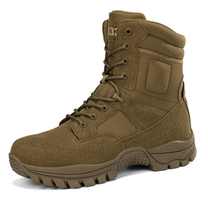 Botas Tácticas Personalizadas para Hombre DF33 AS33-10, Parte Superior de Gamuza Impermeable, Antideslizantes, para Escalada al Aire Libre, con Cremallera, Botas de Desierto - Product Image 3