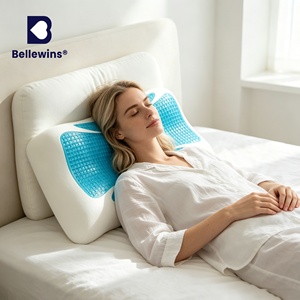 Cuscino Bellewins in Memory Foam Gel a Lento Ritorno, Rinfrescante e Sagomato per Alleviare i Sudori Notturni - Product Image 6