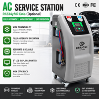 Máquina de Reciclaje, Recuperación y Recarga de Refrigerante para Aire Acondicionado Automotriz Karjoys KJ-690B con Certificación CE, 220-240V CA, R134a/R1234yf