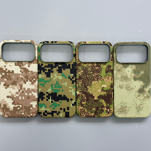 เคสโทรศัพท์ลายพรางเท่ๆ รุ่น L181 แบบแม่เหล็ก สำหรับ iPhone 13 14 15 16 17 Pro Max เคสผ้าแฟชั่น - Product Image 2