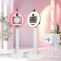 Expédition rapide : Anneau lumineux LED RGB multi-modes pour iPad Roamer, alimentation double (batterie DC), télécommande, idéal pour les mariages