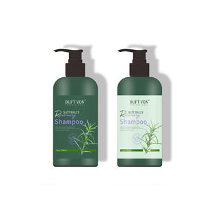Ensemble de soins capillaires naturels à la menthe et au romarin biologique, formule 2 en 1 lissante, sans silicone, utilisation quotidienne, aloe vera rafraîchissant - Product Image 1