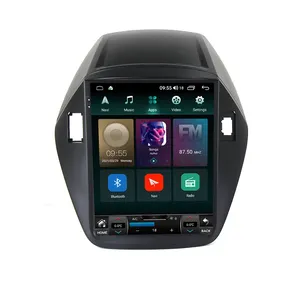 Navifly Cho Hyundai IX35 Tuscon 2010-15 Tesla Loại Đài Phát Thanh Xe Đa Phương Tiện Video Player Navigation GPS Android 11 Stereo Autoradio