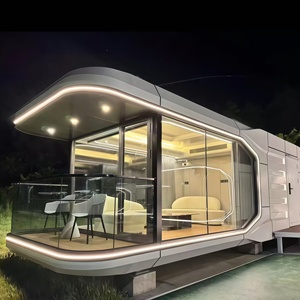 Casa Cápsula Espacial de Lujo Directo de Fábrica en China, Casa Móvil Pequeña Completamente Ensamblada para Glamping, Resorts y Alojamientos Turísticos - Product Image 1