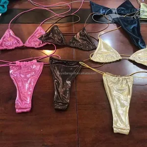 2023 Your Design Labels OEM Bikini Manufacturer <strong>Latex</strong> <strong>Swimsuit</strong> Hot Sale Custom Print <strong>Swimsuit</strong> Women High Cut Swimwear - Product Image 1
