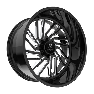 Jantes forgées JTX <span class=keywords><strong>IMPERIAL</strong></span> en alliage 20 22 24 26 pouces 8x170 pour Colorado WT Z71 ZR2 Canyon Elevation AT4 Truck Rims H Style - Product Image 4
