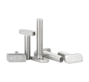 Tornillos en T de Acero Inoxidable 304 M8 con Cabeza Cuadrada para Perfil de Aluminio y Canal de Riel Solar - Product Image 6