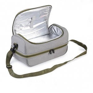 Sac isotherme de pique-nique portable, logo personnalisé, sac isotherme pour déjeuner, sacoche thermique, sac de rangement alimentaire pour l'école - Product Image 1