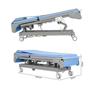 Table d'examen électrique avec système de changement automatique de draps et frein électromagnétique pour hôpital