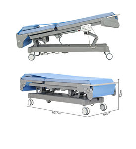 เตียงตรวจโรคจากโรงงานโดยตรง พร้อมระบบเบรกไฟฟ้า ปรับผ้าปูอัตโนมัติ ระบบป้อนผ้าปูแบบใช้แล้วทิ้ง ควบคุมด้วยมือ - Product Image 5
