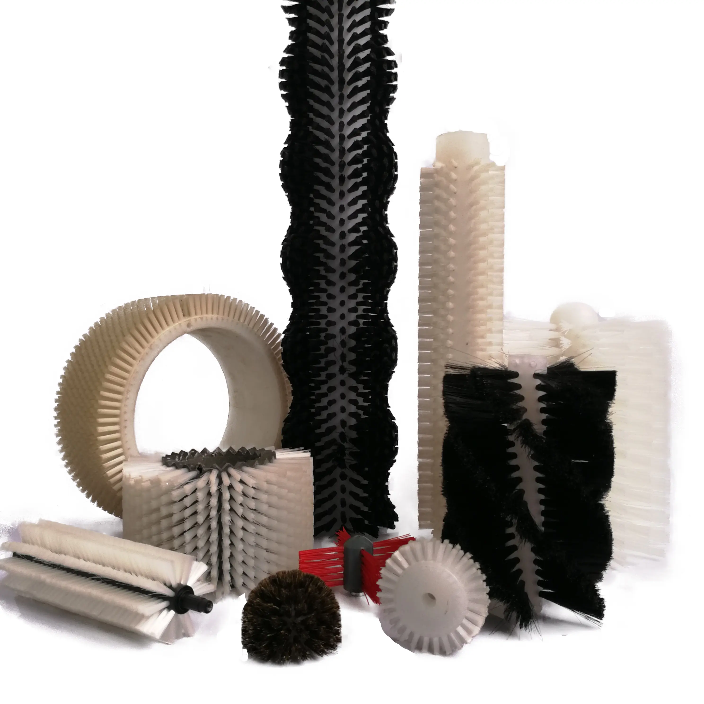 Brosse cylindrique industrielle, pour le nettoyage et la dépoussiérage, divers formes, rouleau à brosse, utile, livraison gratuite