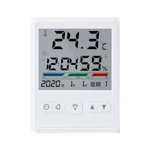 Higrómetro Digital TP50 para interiores, termómetro y medidor de humedad con Monitor de temperatura y humedad
