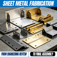 Services de fabrication sur mesure de tôles métalliques de précision OEM, découpe laser, soudage, pièces en acier inoxydable, aluminium, laiton