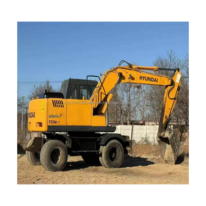 Excavadora hidráulica de segunda mano Hyundai 150W-7 usada (más excavadoras: 150W 215 220-9s) con informe de prueba para la venta - Product Image 1