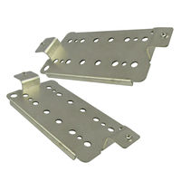 Custom Precision Guitar Pickup Base Platen Sheet Metal Fabricated Custom Bending Musical Instrument Metal Support Bracket