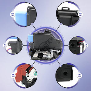 Étiquette personnalisée MANER, aimant de positionnement arrière gauche, serrure de porte centrale pour VW Touareg 7LA 7L7 3D1839015 - Product Image 6