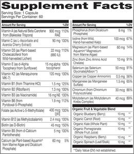 Multivitamínico diario OEM para mujeres mayores de 50 años (sin hierro) soporte para la <span class=keywords><strong>menopausia</strong></span> para mujeres mayores de 50 años suplemento alimenticio completo 60 cápsulas - Product Image 3
