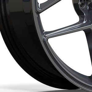 Jantes de voiture monobloc Hyper Black de rechange pour Chevrolet 18x8 pouces 5x112 Jantes de voiture en alliage forgé # JM7063 - Product Image 5