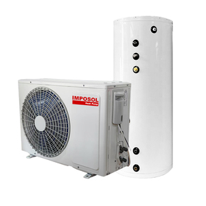 Pompe à chaleur IMPOSOL R410A/R134A, économie d'énergie, 4KW 7KW, chauffe-eau pour le chauffage et la climatisation des petites maisons, pompe à chaleur DC pour H - Product Image 1