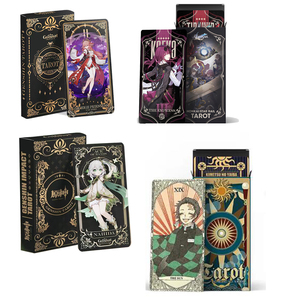 Zhong Li Star Rail Demon Slayer Kimetsu no yaiba Clow Card Cosplay Prop Play Cards Magic <span class=keywords><strong>Tarot</strong></span> Cards Clow Game Cosplay Props - Product Image 1