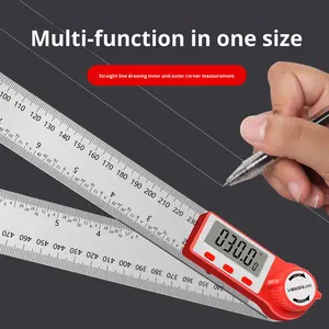 E-commerce Lintas Batas LIANGJIN Penggaris Sudut Digital Presisi Tinggi Protraktor Elektronik 360 Derajat Multi-Fungsi 3 Tahun - Product Image 4