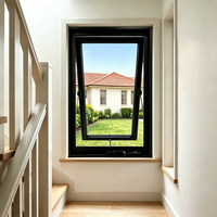 Ventana de Aluminio DEEZON AS2047 con Persiana Enrollable, Doble Acristalamiento, Resistente a Huracanes, Rejilla de Seguridad, Diseño Moderno para Australia