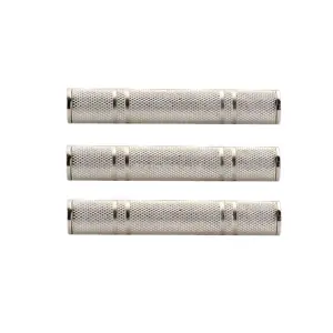 Conector de cabo de 6,3 mm fêmea para fêmea de 6,35 mm a 6,35 mm 1/4 polegadas TRS 6.5mm adaptador de som de metal F para F plug in adaptador fêmea de 6,3 6,5 mm