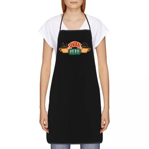 Unisex <span class=keywords><strong>Friends</strong></span> Central Perk Logo Babero <span class=keywords><strong>Delantal</strong></span> Adulto Mujeres Hombres Chef Tablier Cocina Programa de TV Hornear - Product Image 2