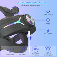 Le nouveau dispositif électronique RGB monté sur la tête pour meta quest3 avec accessoires réglables de quest3s montés sur la tête VR 8000mAh