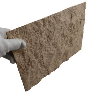 Nouveauté Panneaux de ciment en pierre Revêtement mural en béton Tuile flexible en pierre artificielle MCM ignifuge - Product Image 5