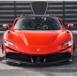 Splitter Anteriore Centrale in Fibra di Carbonio Stile RYFT <span class=keywords><strong>SF90</strong></span> per <span class=keywords><strong>Ferrari</strong></span> <span class=keywords><strong>SF90</strong></span> - Product Image 2