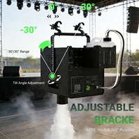 Machine à fumée électrique LED Turbo Jet Smoke SF-XO2 3500W |   Télécommande DMX 11 canaux pour scène, concert, club, événements
